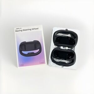 JSAUX Racing Steering Wheel for Nintendo Switch 2 JoyCon Game Car Pack of 2